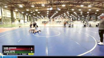 160 lbs Rd# 10- 4:00pm Saturday Final Pool - Gabe Johnson, PA Blue vs Ethan Vayro, Maryland Gold