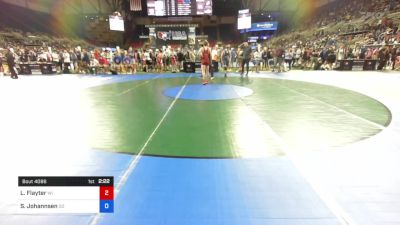 120 lbs Rnd Of 128 - Lincoln Flayter, Wisconsin vs Sloan Johannsen, South Dakota