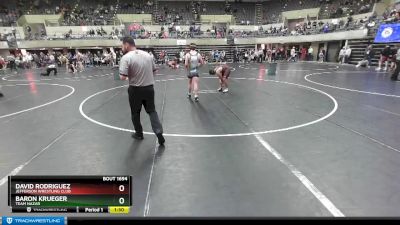 175 lbs Semifinal - Baron Krueger, Team Nazar vs David Rodriguez, Jefferson Wrestling Club