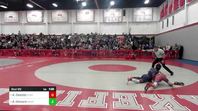 113 lbs Quarterfinal - Angelo Desisto, Tewksbury vs Abduli Gilmore, Mahar