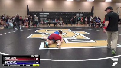 164 lbs Round 2 - Paige Baier, SWIFT Wrestling Club vs Izzy Taylor, DC Elite Wrestling