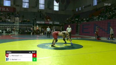 285 lbs Consi Of 8 #2 - Logan Marissal, Harvard vs Connor Barket, Duke