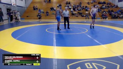 182 lbs Cons. Semi - Taylor Delmendo, North Kitsap vs Gabriel Happli, Olympic