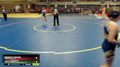 93 lbs Semis & 1st Wrestleback (8 Team) - Tucker McLennan, STMA (St. Michael/Albertville) vs Ryker Marlow, LPGE/B Wolves