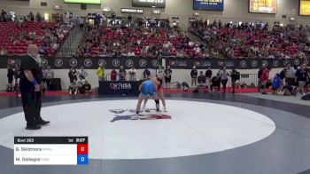 55 kg Cons Semis - Gabrielle Skidmore, Minnesota Gold / Storm vs Marissa Gallegos, Titan Mercury Wrestling Club