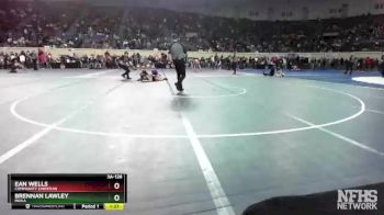 3A-126 lbs Champ. Round 1 - Ean Wells, Community Christian vs Brennan Lawley, Inola