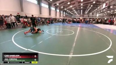 80 lbs Champ. Round 2 - Vedant Choudhary, Cypress Wrestling Club vs Hailey Stephenson, NXT Level Wrestling Academy