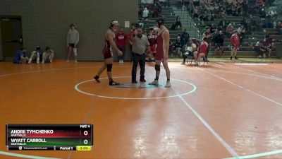 172 lbs Round 2 - Andrii Tymchenko, Hartselle vs Wyatt Carroll, Hartselle