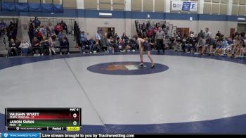 90 lbs Round 2 (4 Team) - Vaughn Wyatt, Perry Meridian vs Jaxon Swan, Penn