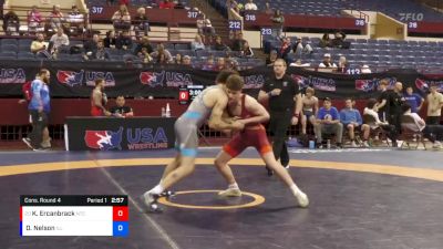 67 lbs Cons. Round 4 - Kaden Ercanbrack, NMU-National Training Center vs Duncan Nelson, Illinois