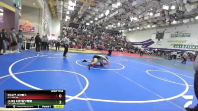 126 Boys Cons. Round 5 - Luke Menzimer, La Costa Canyon vs Riley Jones, El Capitan