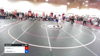 67 kg Cons 8 #1 - Owen Hicks, Curby 3 Style Wrestling Club vs Jaxon Bearden, Team Prestige Wrestling