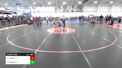 92 lbs Quarterfinal - Ivy Latino, Doughgirls WC vs Peyton Bishop, ME Trappers WC