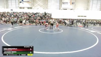 78 lbs Champ. Round 1 - Nico Bresadola, Brawlers Elite vs Jackson Meeks, Mexico Wrestling