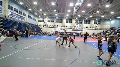 118-135 lbs Rr Rnd 2 - Jenna Amaya, Cyclone Youth Wrestling vs Dayzehua Ward, Springdale Youth Wrestling Club