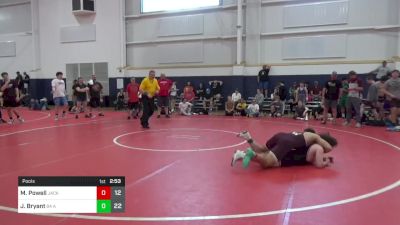 171 lbs Pools - Makiya Powell, Jacket W.C. vs Jordan Bryant, 84 Athletes (VA)