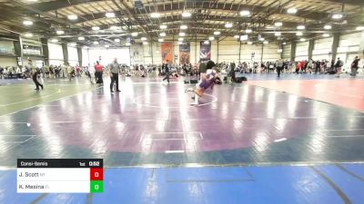 95 lbs Consolation - Joe Scott, NY vs Keagan Mesina, FL