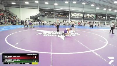 6-113 lbs Quarterfinal - Michael Santos, Chantilly vs Connor Nielsen, Colonial Forge