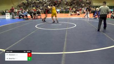 Prelims - Finaly Holston, Davidson vs Allan Beattie, Pitt Johnstown