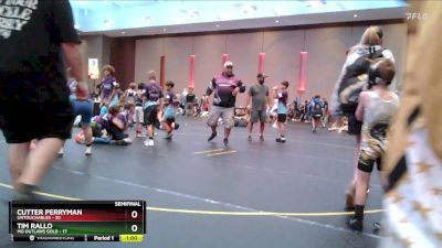 92 lbs Semis & 1st Wrestleback (8 Team) - Cutter Perryman, Untouchables vs Tim Rallo, MO Outlaws Gold