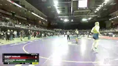 195 lbs Champ. Round 1 - Nathanael Valentine, Nevada Union vs Robert Barajas, Downey
