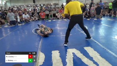 60 lbs Pools - Miles Cooley, 84 Athletes (VA) vs James Blakey, Jacket W.C.