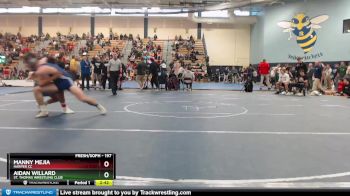 197 lbs Quarterfinal - Aidan Willard, St. Thomas Wrestling Club vs Manny Mejia, Harper CC