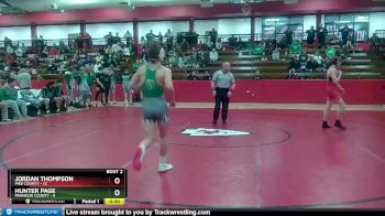 132 lbs Quarterfinals (8 Team) - Hudson Bird, Pike County vs KENLY EAVENSON, Franklin County