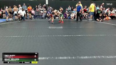 56 lbs Round 7 (8 Team) - Trey Duffy, Scorpions vs Brady Bellavia, Terps Northeast ES