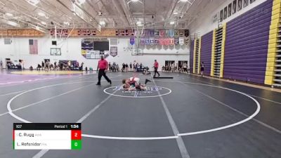 107 lbs Round 1 - Camden Rugg, Askren Wrestling Academy vs Logan Refsnider, PINnacle Wrestling