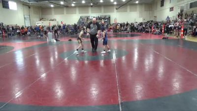 55 lbs Round 2 - Gibbs Sorenson, Byron Bears vs Boden Rouleau, Chippewa Elite