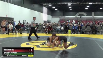 95 lbs Round 3 (8 Team) - Brycen Dawley, POWA (CO) vs Jake Benyo, Mat Assassins (PA)