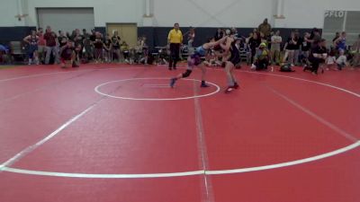113-118.4 lbs Quarterfinal - Sadie McCarty, WV vs Aubry Wanner, PA