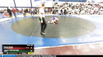 174 lbs Cons. Round 4 - Ryan Riser, UW-Whitewater vs Drew Venteicher, Loras