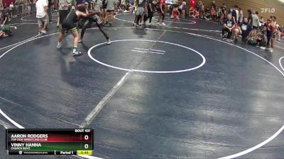 138 lbs Cons. Round 3 - Aaron Rodgers, Top Dog Wrestling Club vs Vinny Hanna, Church Boyz