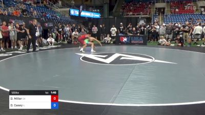 120 lbs Rnd Of 32 - Devon Miller, Oklahoma vs Deven Casey, Illinois