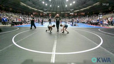 61 lbs Round Of 32 - Dixon Ivey, Blue Devil Wrestling vs Jett Rodriguez, Noble Takedown Club