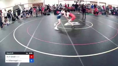 127 lbs Cons 8 #1 - Reagan Fallon-Small, Camas Wrestling Club vs Hannah Silbernagel, Gold Rush Wrestling