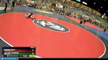 108 lbs Quarterfinals (8 Team) - Kanoe Kelly, Thurston vs Braden Overbay, Ridgeview