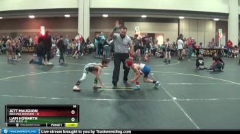 53 lbs Round 3 (4 Team) - Jett Maughon, Backyard Brawlers vs Liam Howarth, Ares Black