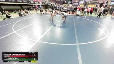 155 lbs Champ. Round 1 - Tyler Richter, Wasatch Wrestling Club vs Dekota Carter-Ochoa, Montana