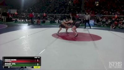 4A 113 lbs Quarterfinal - Rydge Vail, Bonneville vs Aidan Rork, Sandpoint