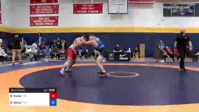 97 kg Semifinal - Ben Honis, Titan Mercury Wrestling Club (TMWC) vs Braxton Amos, Wisconsin Regional Training Center