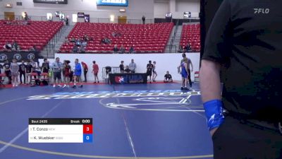 41 kg Rnd Of 16 - Tyler Conzo, New York vs Karson Wuebker, Sebolt Wrestling Academy