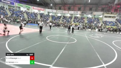 80 lbs Consi Of 8 #1 - Cody Littlepage, Bald Eagle Wrestling vs Dublin Scholz, Bennett Wrestling Club