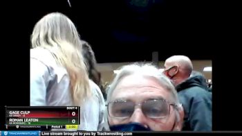 126 lbs Round 2 (4 Team) - Roman Leaton, 6A Roseburg vs Gage Culp, 6A Sandy