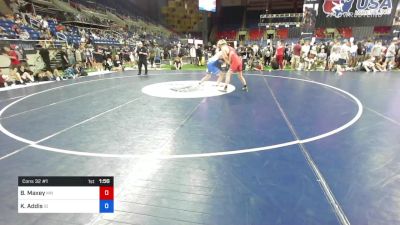 170 lbs Cons 32 #1 - Braeden Maxey, Minnesota vs Kayden Addis, Idaho