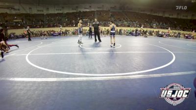 61 lbs Consi Of 8 #1 - Jose Mitchell, Marlow Outlaws vs Anthony Salazar, Liberty Warrior Wrestling Club