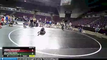 84 lbs Round 5 (10 Team) - Braxton Smith, Bear Cave Wrestling Club vs Josiah Fernandez, Duran Wrestling Club