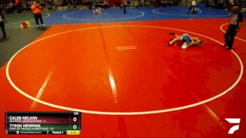 135 lbs Semis & 1st Wrestleback (8 Team) - Tyson Newman, STMA (St. Michael/Albertville) vs Caleb Nelson, NLS (New London/Spicer)